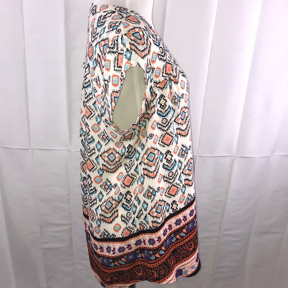 Multicolored Button Down Top. - image 4